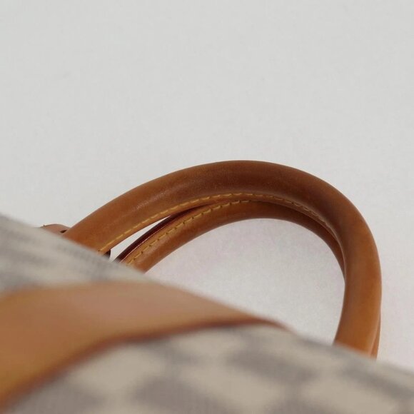 LOUIS VUITTON Damier Azur Keepall 50 Boston Bag N41430 LV Auth 136686V - Picture 9 of 16